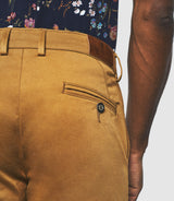 Pantalon chino slim camel "Panama"