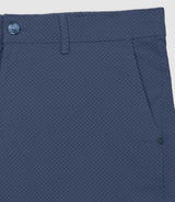 Pantalon slim imprimé marine PERLINEOUT - IZAC