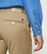 Pantalon slim beige "Perline"