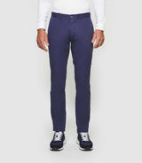 Pantalon slim marine "Perline"