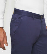 Pantalon slim marine "Perline"