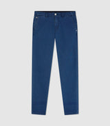 Perrebi" slim-fit blue pants