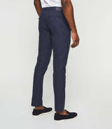 Punch" navy striped pants