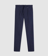 Punch" navy striped pants