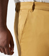 Pantalon en coton stretch camel PACHELORBT - IZAC