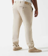 Pantalon en coton stretch beige PACHELORBT IZAC