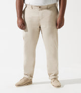 Pantalon en coton stretch beige PACHELORBT IZAC