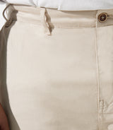 Pantalon en coton stretch beige PACHELORBT IZAC