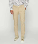 Pantalon casual slim beige mastic PACHELOR - IZAC