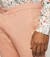 Pantalon slack slim rose PACHELOR IZAC