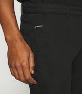 Pantalon chino slim noir - IZAC