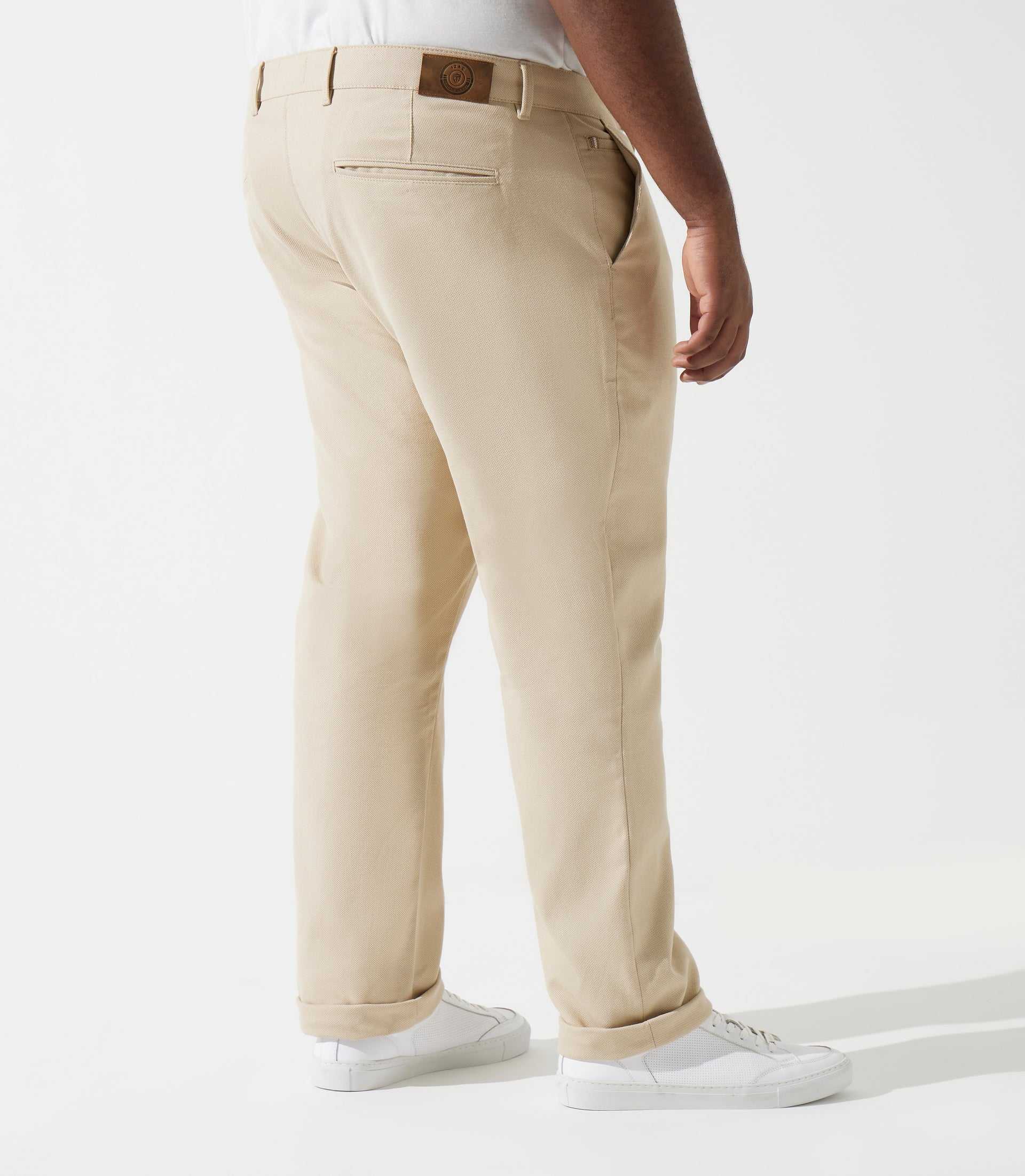 Pantalon slack urbain beige foncé PARFAITBT - IZAC