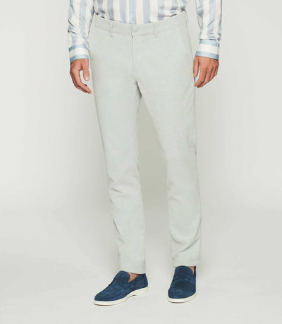Pantalon slim slack bleu PARFAIT - IZAC