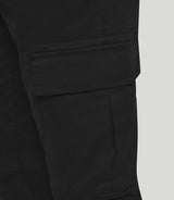 Pantalon cargo noir PEPINO - IZAC