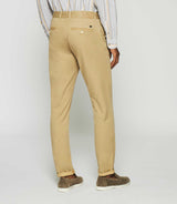 Pantalon slim à imprimé beige PEPS - IZAC