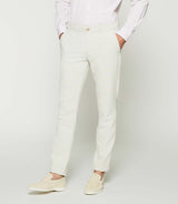 Pantalon slack beige PERREBI - IZAC