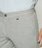 Pantalon chino stretch gris POUVOIR - IZAC