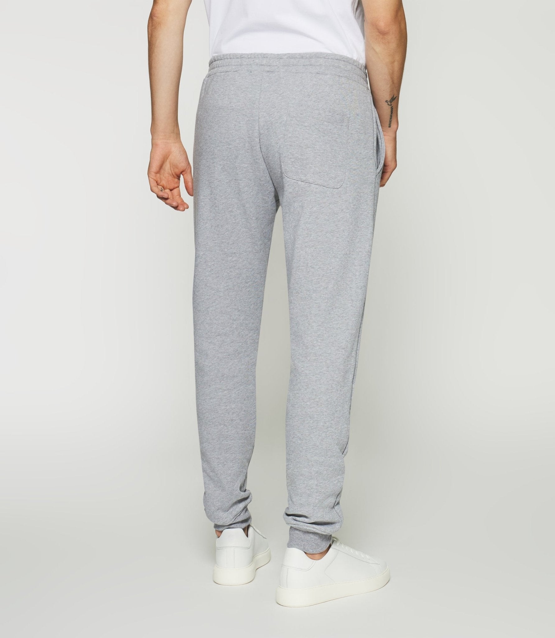 Jogging avec broderie gris chiné SWPETER - IZAC