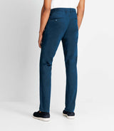 Pantalon chino satin marine - IZAC