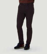 Pantalon chino slim bordeaux "Cobra" - IZAC