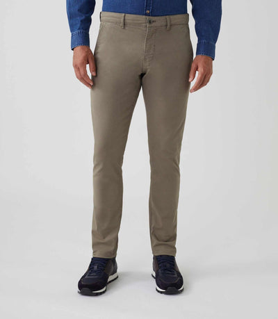 Pantalon chino kaki clair "Macadamia" - IZAC
