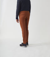 Pantalon chino rouille "Macadamia" - IZAC