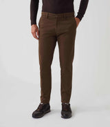 Pantalon casual marron "Manhattan" - IZAC