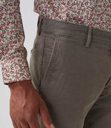 Pantalon casual taupe "Manhattan" - IZAC