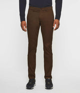 Brown slim fit chino pants VALOR