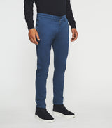 Pantalon chino slim bleu VANAMA IZAC