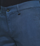 Pantalon chino slim bleu VANAMA IZAC