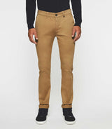 Pantalon chino slim camel VANAMA - IZAC