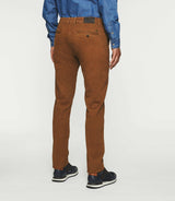 Pantalon slack slim camel VITAMINE IZAC