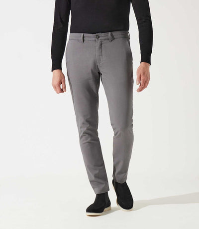 Pantalon chino armuré anthracite VARFAIT - IZAC