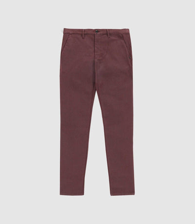 Pantalon casual bordeaux VERREBI - IZAC