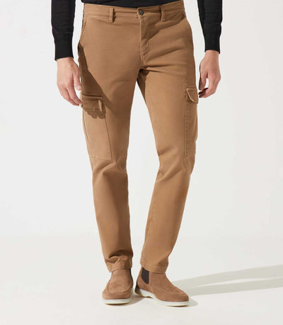 Pantalon cargo camel VERSA - IZAC