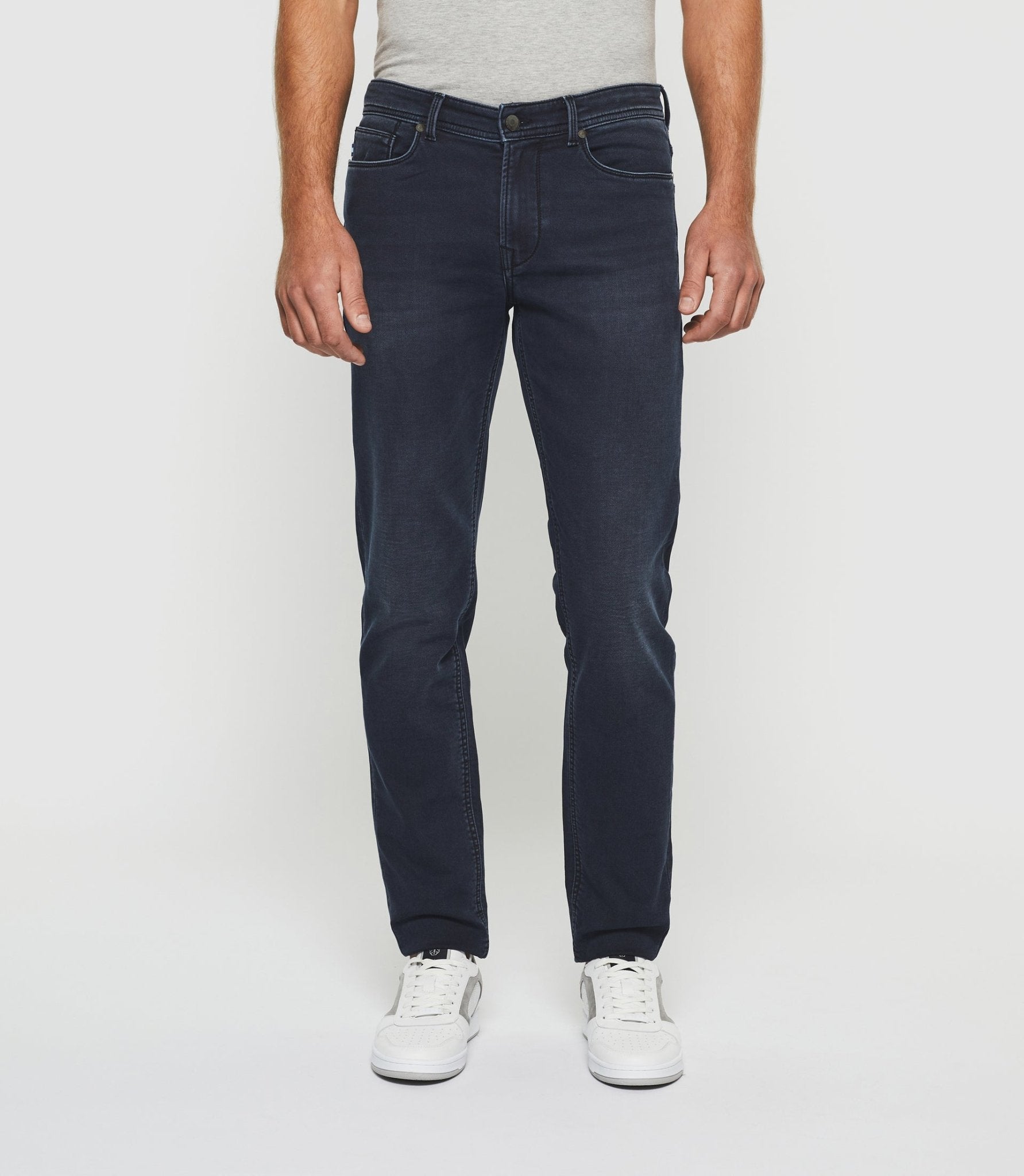 Jean molleton super slim marine TOUPIEOUT - IZAC