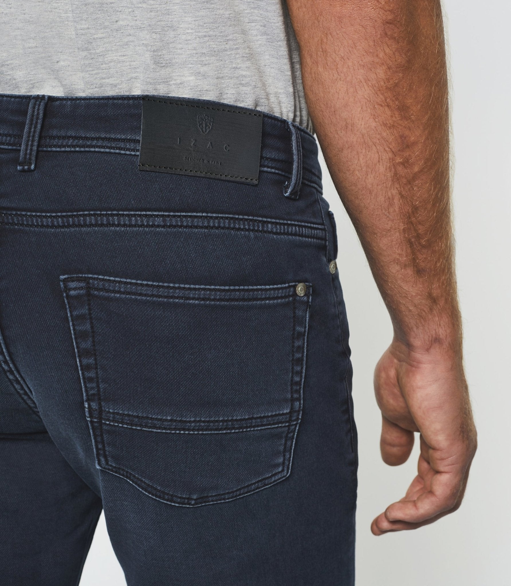 Jean molleton super slim marine TOUPIEOUT - IZAC