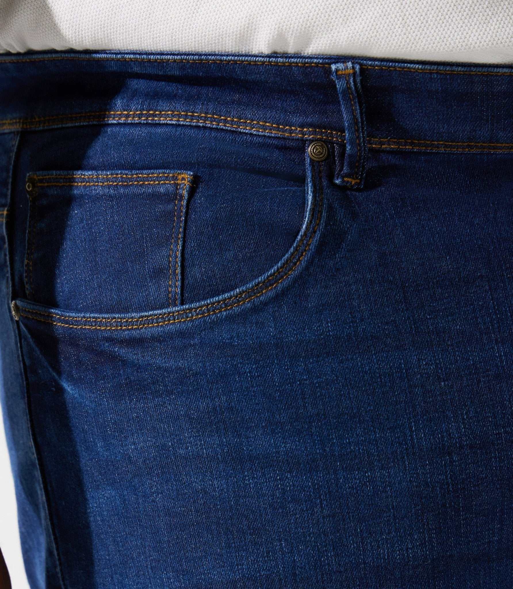 Jean hydroless permanent bleu moyen TECHNOBT - IZAC