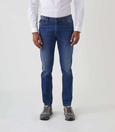 Jean super slim bleu moyen "Lael" - IZAC