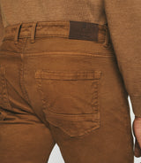 5 pocket slim fit jeans in camel ELEGANCE