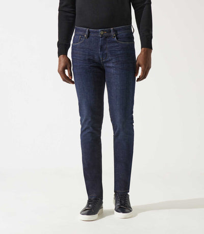 Jean slim bleu fonce EDI - IZAC