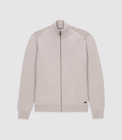 Gilet zippé mastic BEN - IZAC