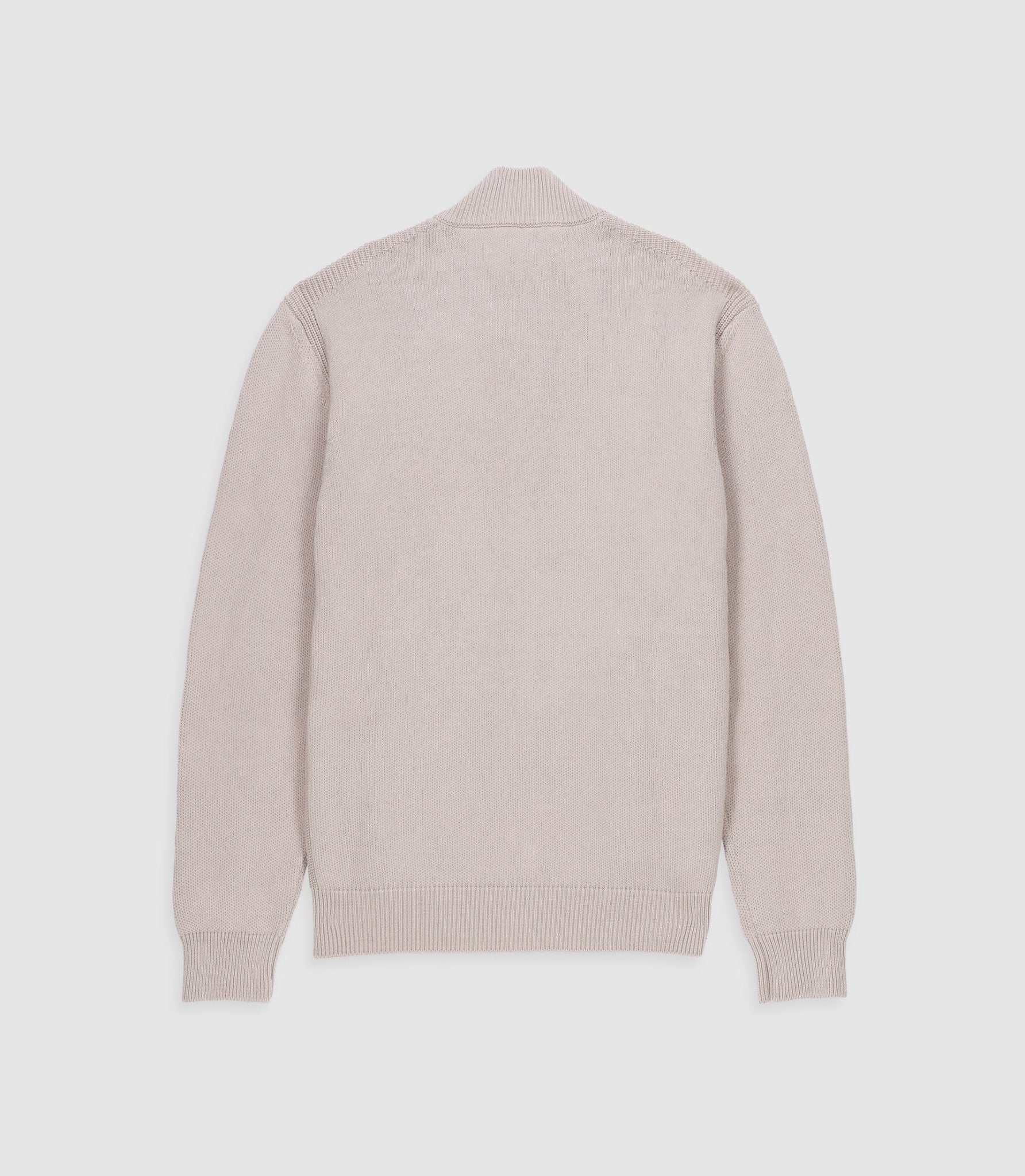 Gilet zippé mastic BEN - IZAC