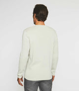 Pull col rond en laine mastic SWBRUCE IZAC