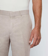 Bcalice" city pants in pink linen