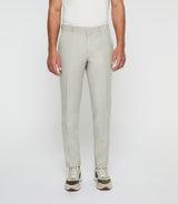 Bcalice" city pants in green linen