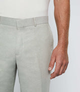 Bcalice" city pants in green linen