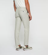 Bcalice" city pants in green linen