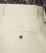 Pantalon en lin beige BCELESTE